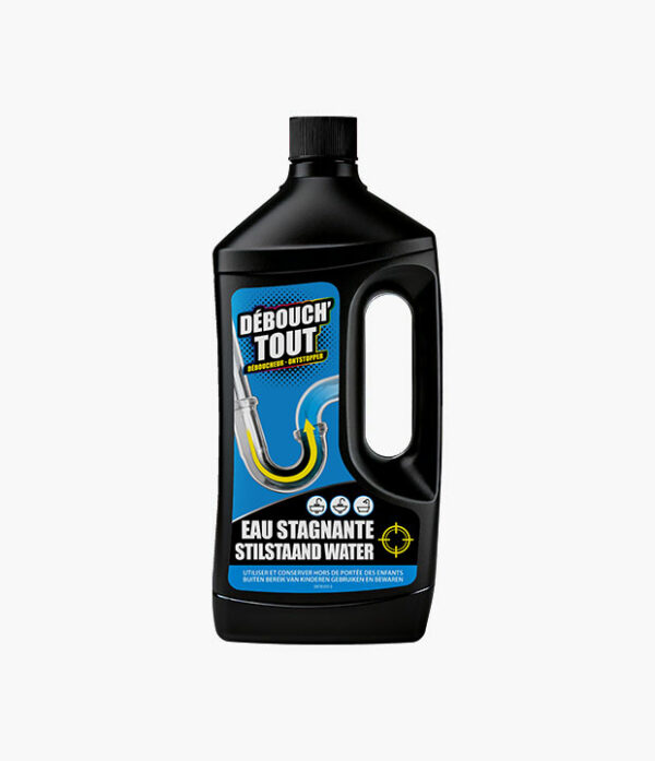 Déboucheur eau stagnante